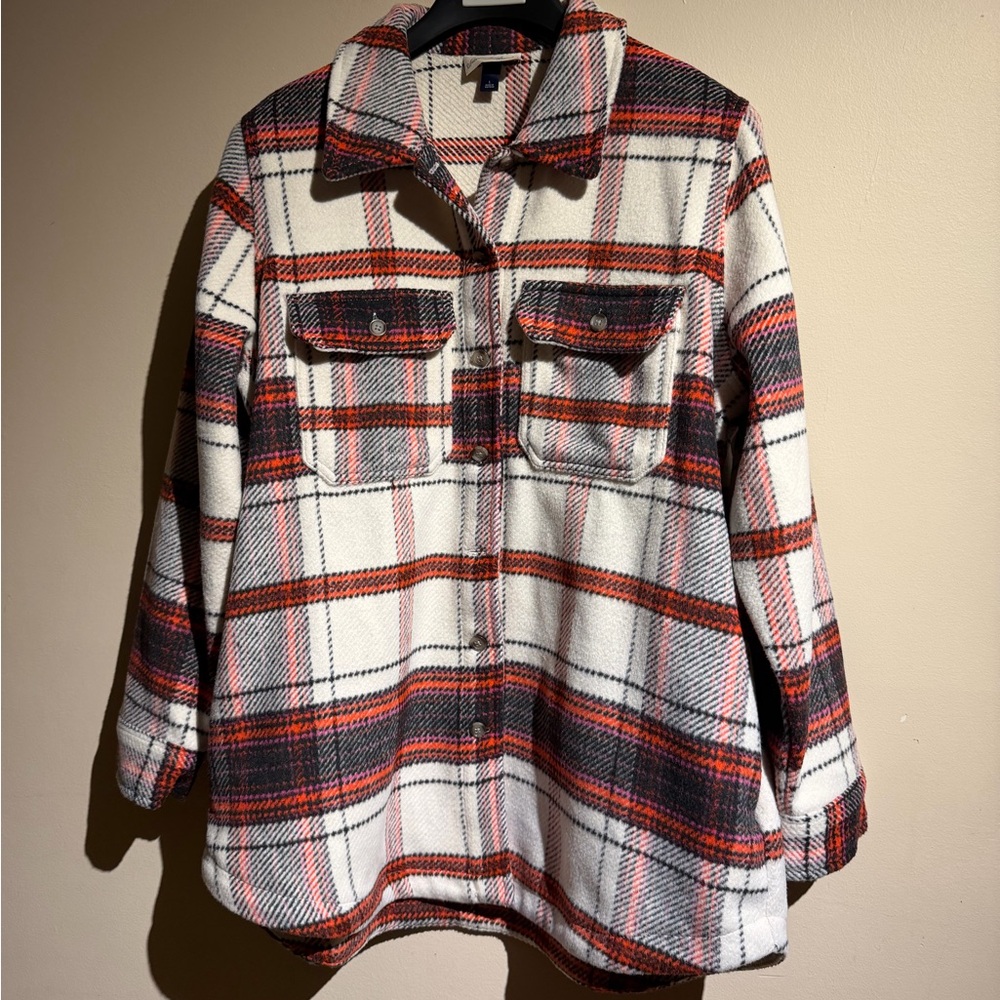 Women’s Button-Down Shacket Blazer- Universal Thr… - image 4